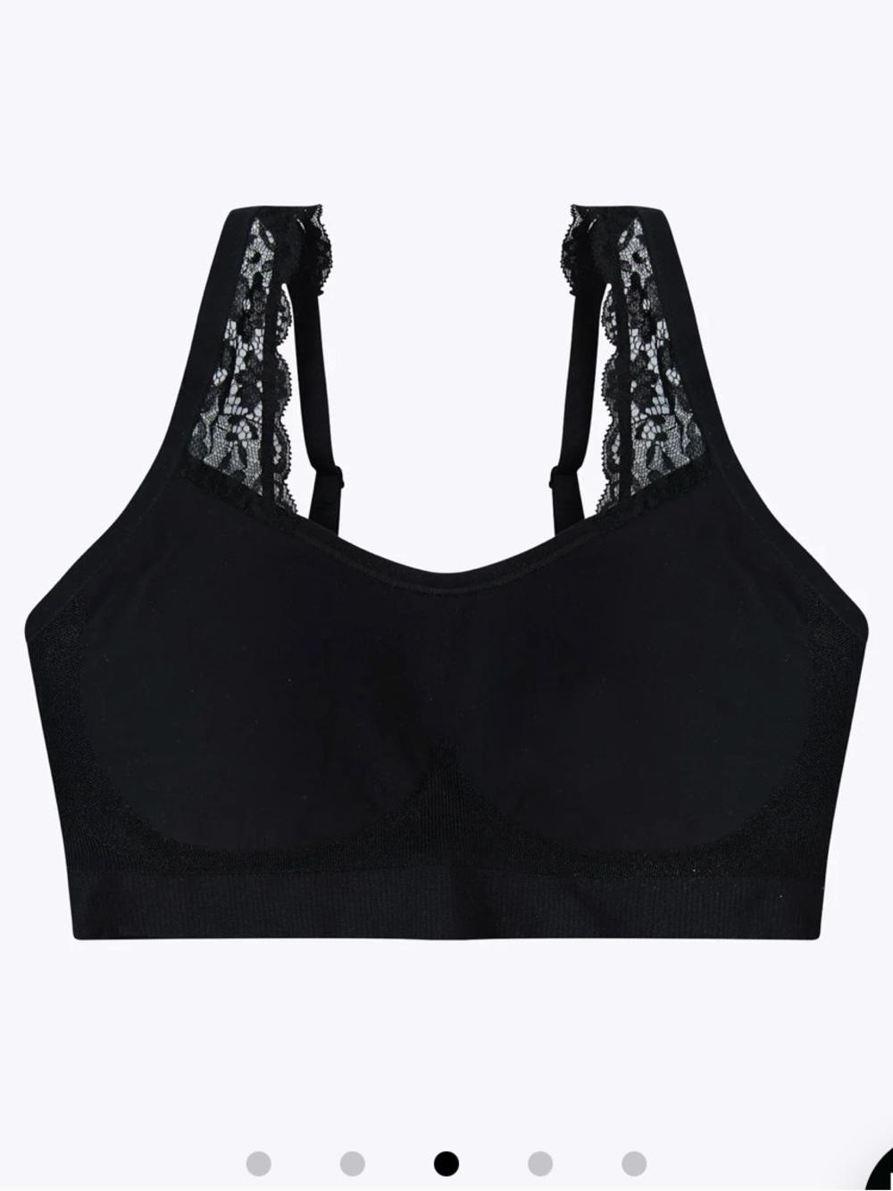 NWT The Comfort Bra Lace Straps - Picture 4 of 6
